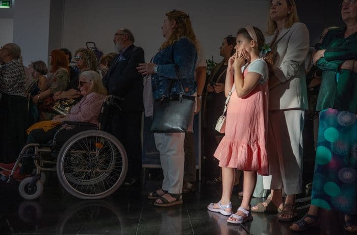 Bill Viola - CSW - wernisaż - fot. Anna Rusiłko