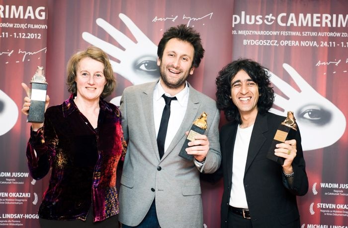 2012 Caroline Champetier, Nicolas Bolduc, Touraj Aslani [fot. Ewelina Kamińska ©Camerimage].jpg