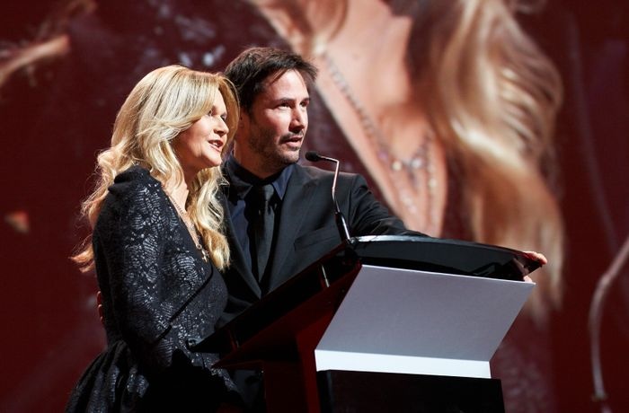 2012 Grażyna Torbicka i Keanu Reeves [fot. Wojciech Gruszczyński ©Camerimage].jpg